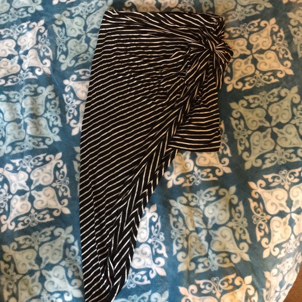 Charlotte Russe stripe skirt size large